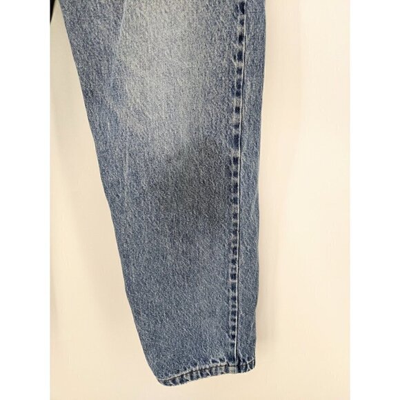 Levi's 505 Regular Fit Denim Jeans Cotton Light Wash Mens W36 L32 MEAS 33 X 26.5 - Picture 10 of 10